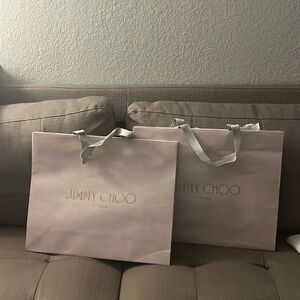 Jimmy Choo large shopping bag